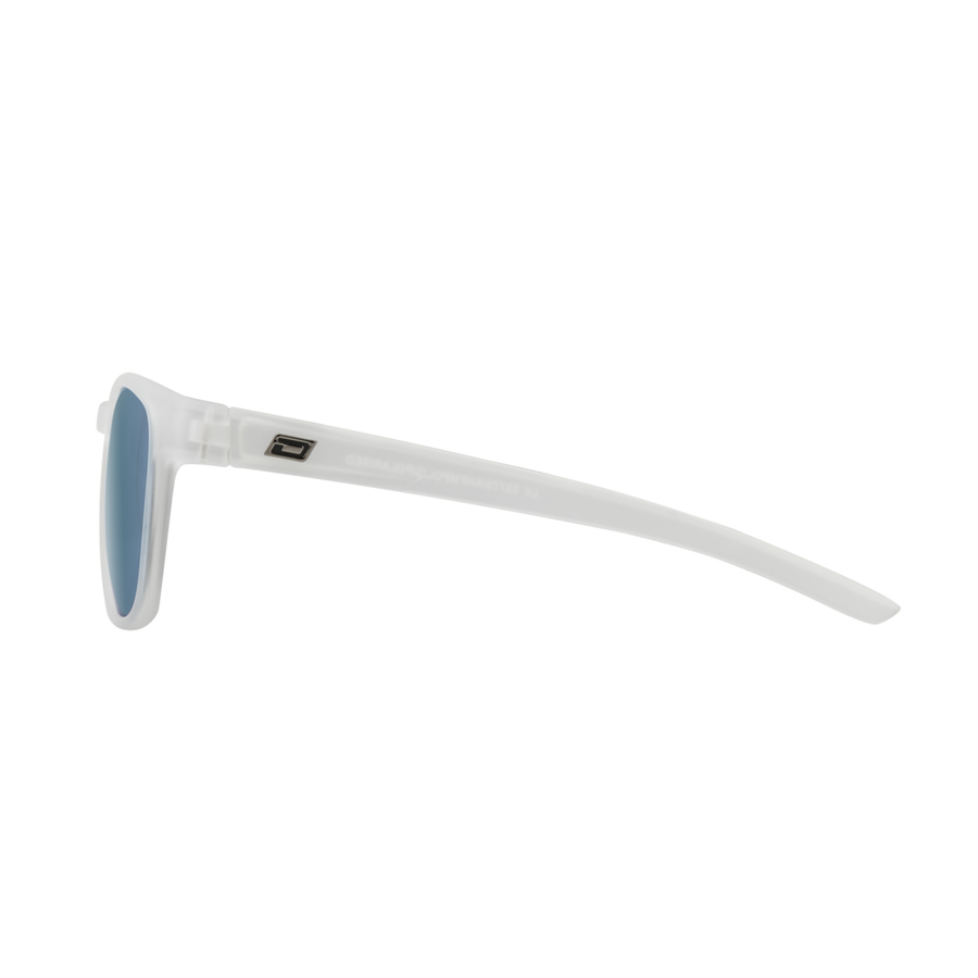 DirtyDog Lit-Satin Xtal Clear-Grey | Ice Blue Mirror