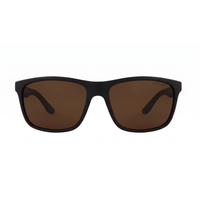 DirtyDog Quench - Satin Black - Brown Polarized