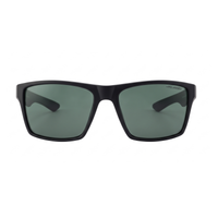 Dirty Dog Vendetta Satin Black Green Polarised